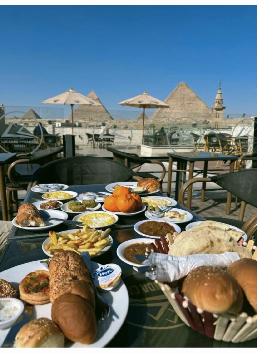 Locanda Pyramids Hotel Kafret el-Gabal Exterior foto